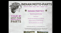 Desktop Screenshot of indianmotoparts.com