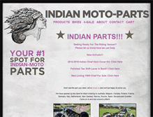 Tablet Screenshot of indianmotoparts.com